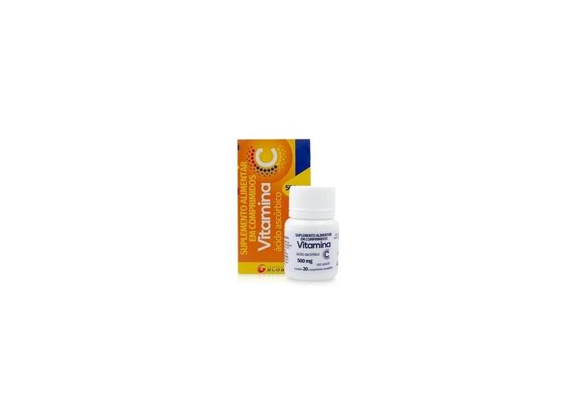 Vitamina C 500mg com 20 comprimidos