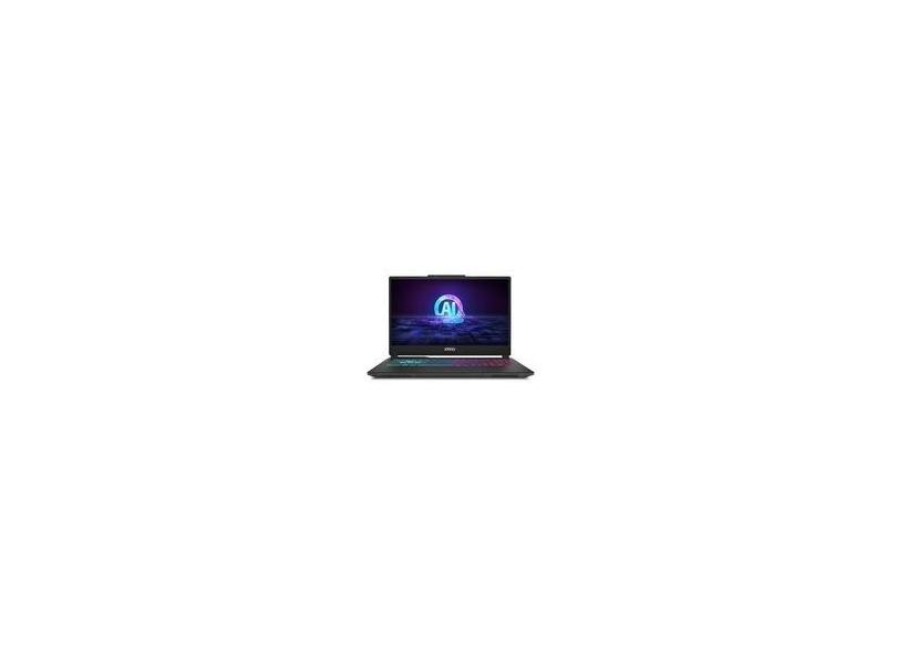 Notebook Gamer MSI Cyborg 15 AI Intel Ultra 7-155H, 16GB RAM, SSD 512GB, 15.6" IPS FHD 144Hz, RTX 4060, Win 11H, Preto - 9S7-15K211-215