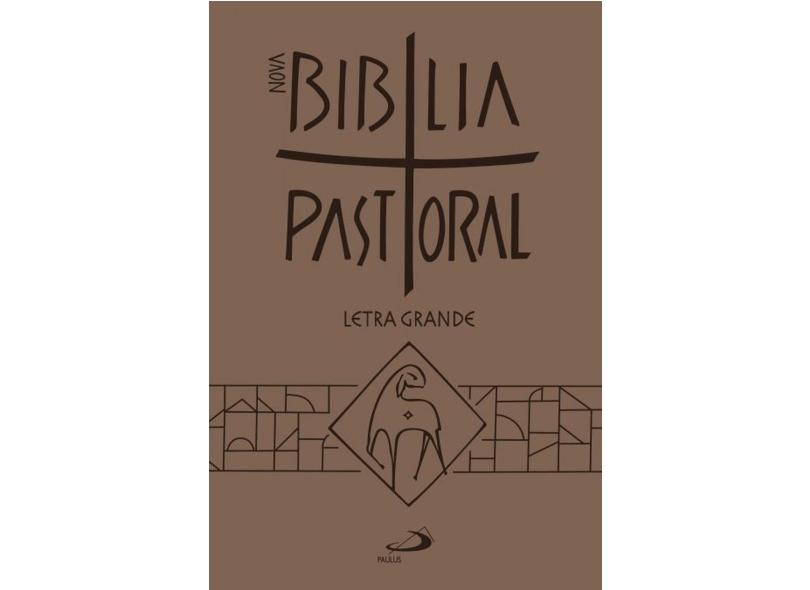 Nova Bíblia Pastoral Letra Grande - Zíper - Paulus - 9788534945455