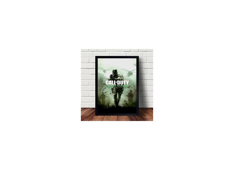 Quadro Poster C\ Moldura Da Série De Game Call Of Duty com o Melhor ...