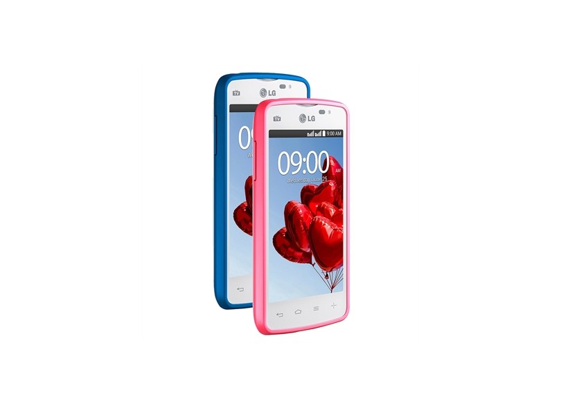 Smartphone LG L50 Sporty D227 2 Chips 4GB Android 4.4 (Kit Kat) 3G Wi-Fi