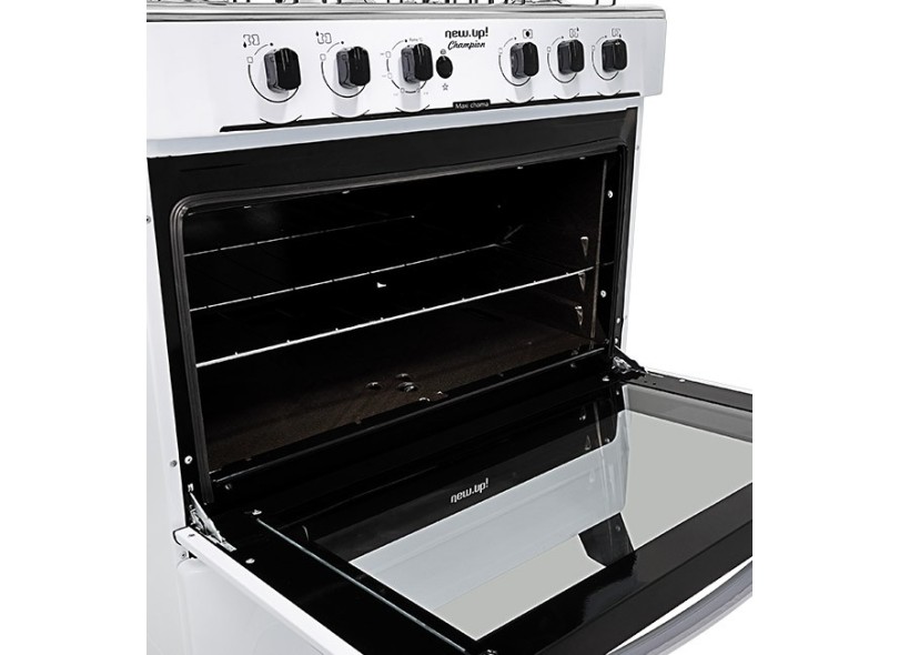 Fogão de Piso Newmaq 5 Bocas New Up! Champion