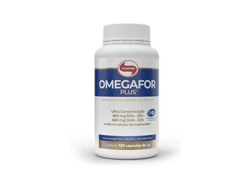Omega For Plus Vitafor 1000Mg 120 Cáps