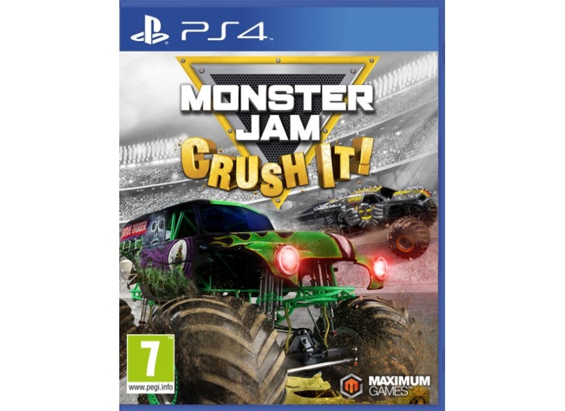 Jogo Monster Jam Crush It PS4 Maximum Games