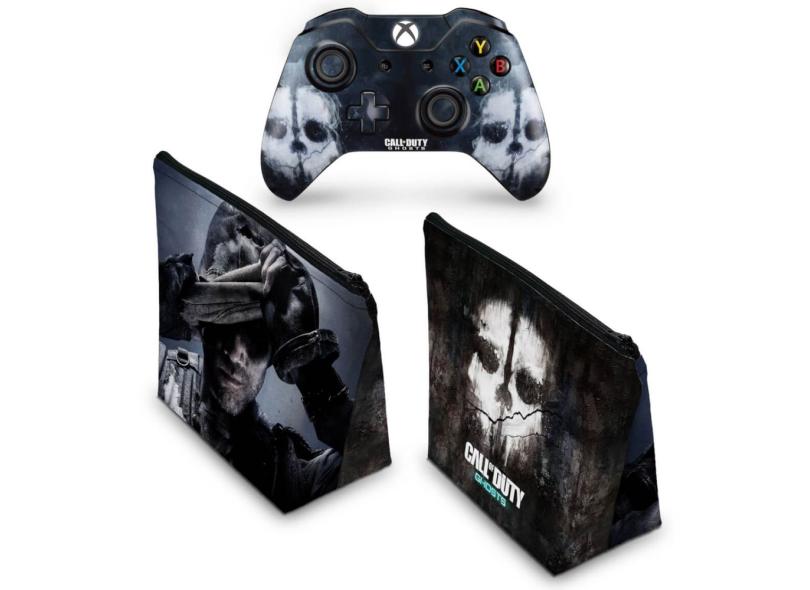 Skin Adesivo Xbox 360 Slim - Call Of Duty Ghosts em Promoção na