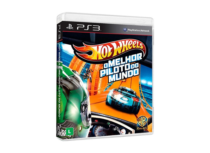 Jogo Hot Wheels: O Melhor Piloto do Mundo PLayStation 3 Warner Bros
