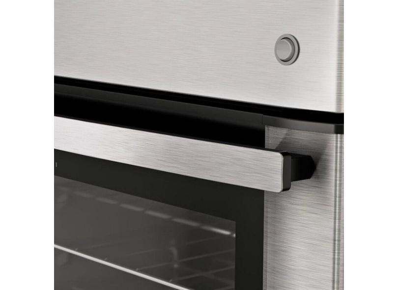 Fogão de Piso Itatiaia 5 Bocas Acendimento Automático Acabamento Inox Vitrum