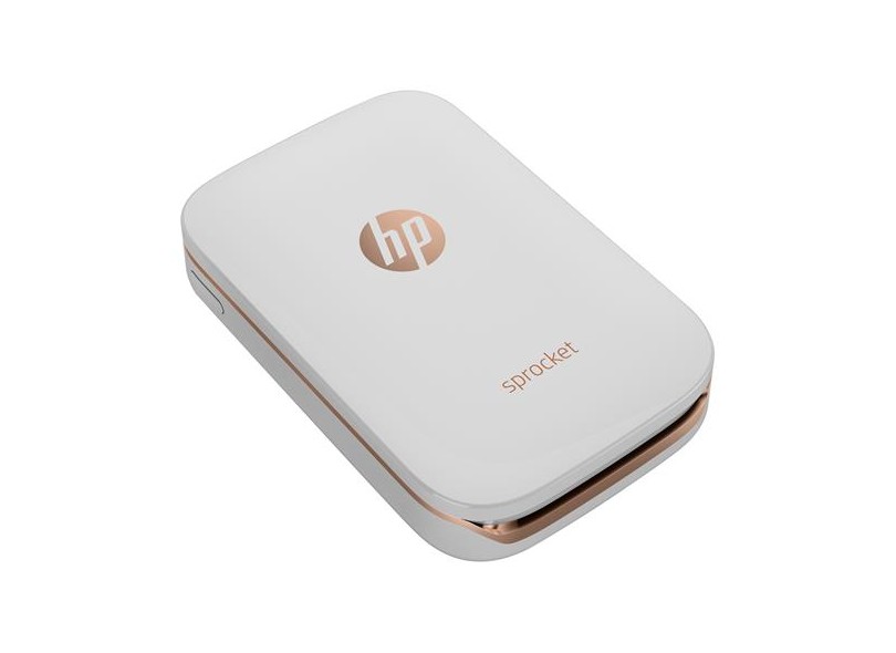 Impressora Fotográfica HP Sprocket 100 Dye-Sublimation Colorida Sem Fio