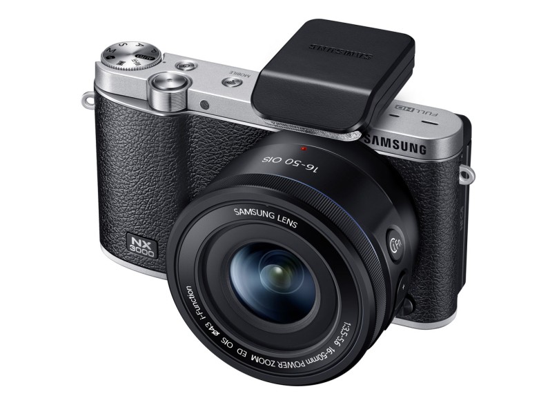 Câmera Digital Samsung Smart Series 20.3 MP Full HD NX3000
