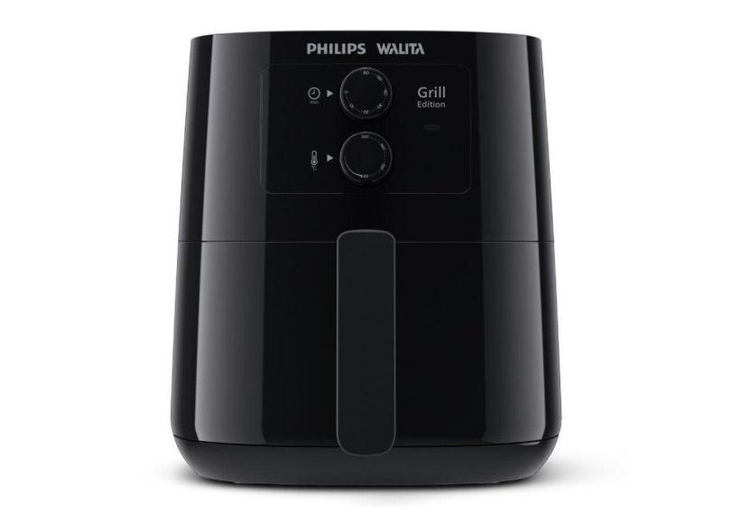 Fritadeira Airfryer Philips Walita Serie 3000 Grill Edition 4,1L Preta 1400W 127v HD9202