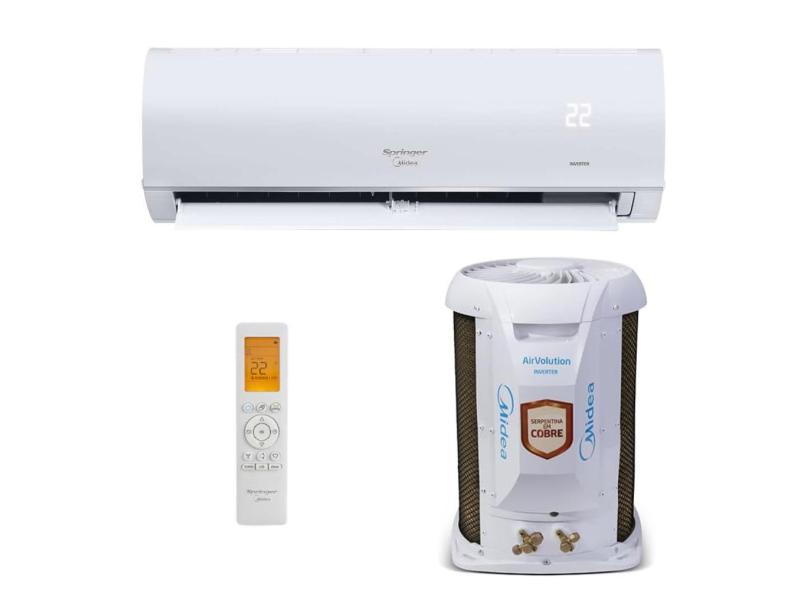 Ar condicionado Inverter Springer Midea Airvolution Wi-fi R-32 9000 Btus Frio 220v