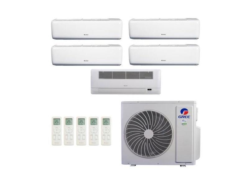 Ar-Condicionado Multi Split Inverter R-32 Gree 48.000 (3x Evap HW 9.00