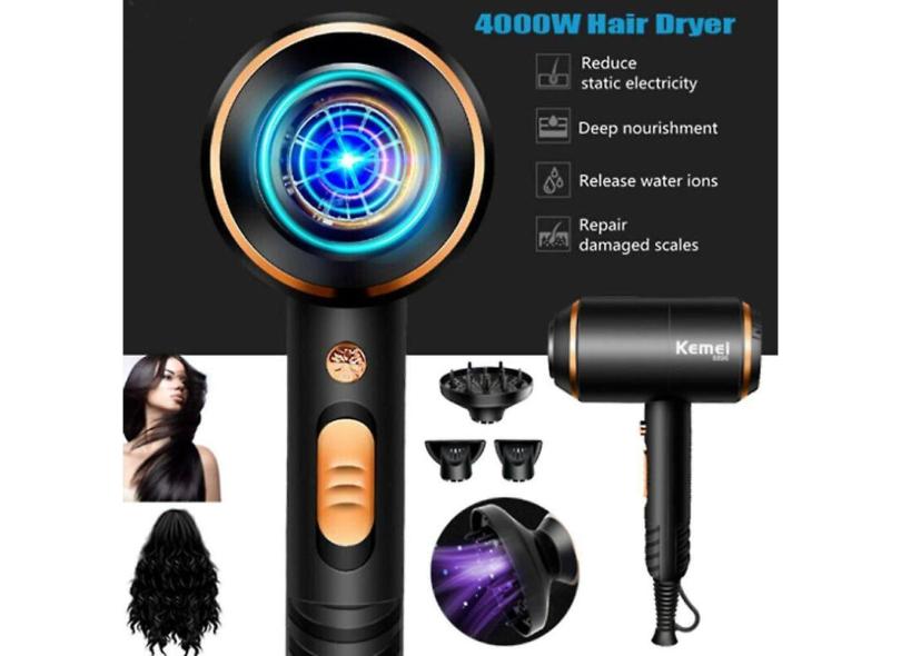 Secador de cabelo de salão 4000W Ionic