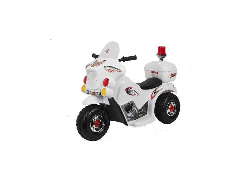 Mini Moto Infantil Elétrica De Brinquedo Motinha Policial Para Criança