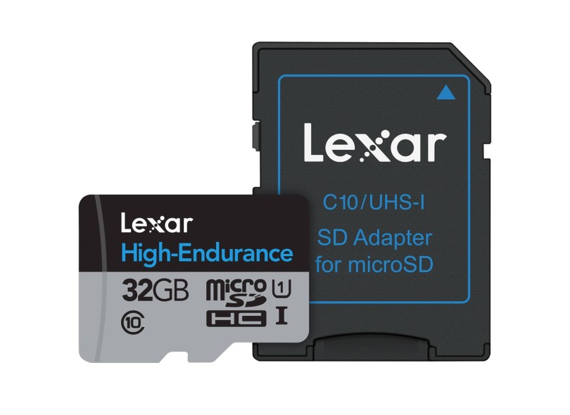Cartão de Memória Micro SDHC com Adaptador Lexar 32 GB LSDMI32GBBNLHEA