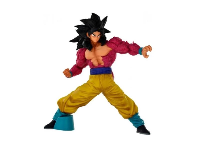 Boneco Goku Super Sayajin 4 Full Scratch Dragon Ball gt