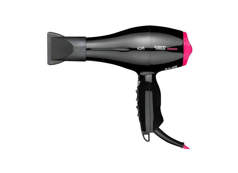 Estilo E Potência Rosa: Secador De Cabelo Taiff Titanium Pink 2100W