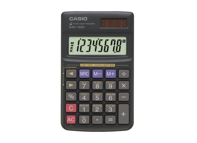 Calculadora De Mesa Casio MC-100
