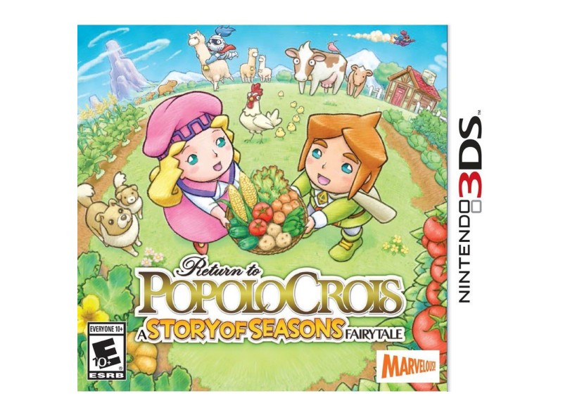 Jogo Return to PopoloCrois: A Story of Seasons Fairytale Marvelous Interactive Nintendo 3DS