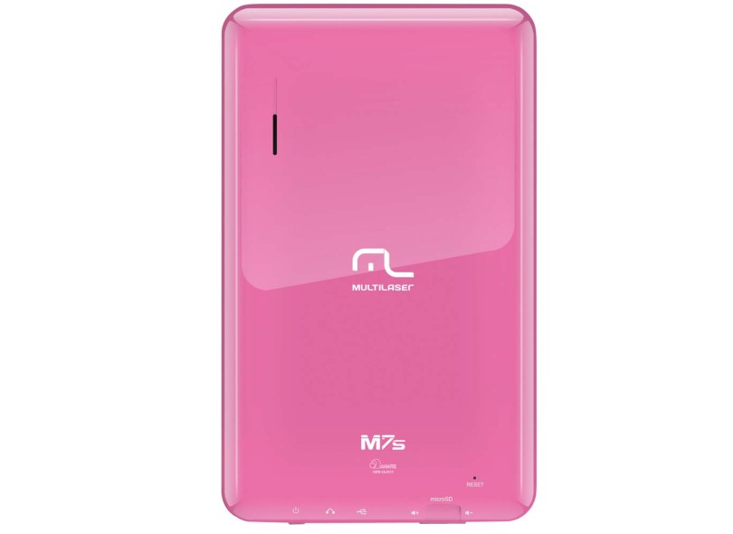 Tablet Multilaser M7s 4 GB LCD 7" Android 4.1 (Jelly Bean) 0,3 MP NB084