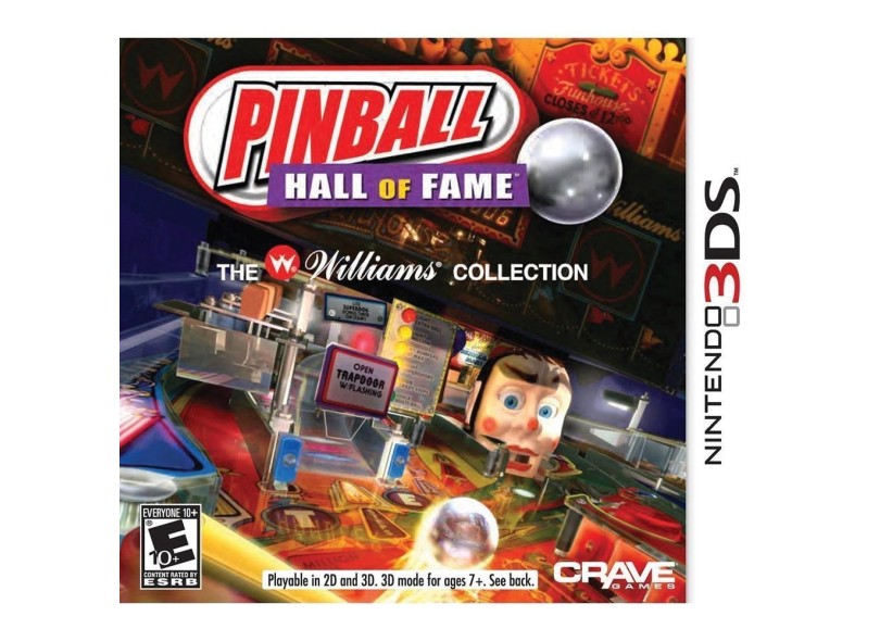 Jogo Pinball Hall of Fame: The Williams Collection Crave Games Nintendo 3DS
