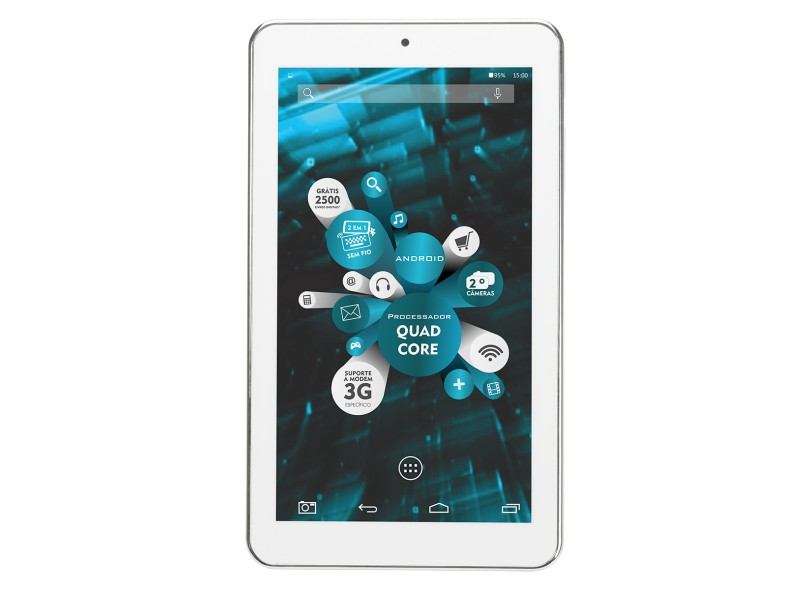Tablet DL Eletrônicos 8.0 GB LCD 7 " Android 5.1 (Lollipop) TX308BRA