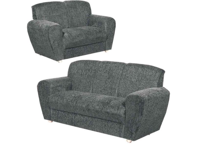 Conjunto 2 e 3 lugares Suede 5010 Estrela Móveis