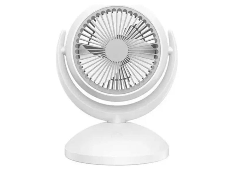 Ventilador De Mesa Giratorio Portatil Usb Recarregavel Ls951