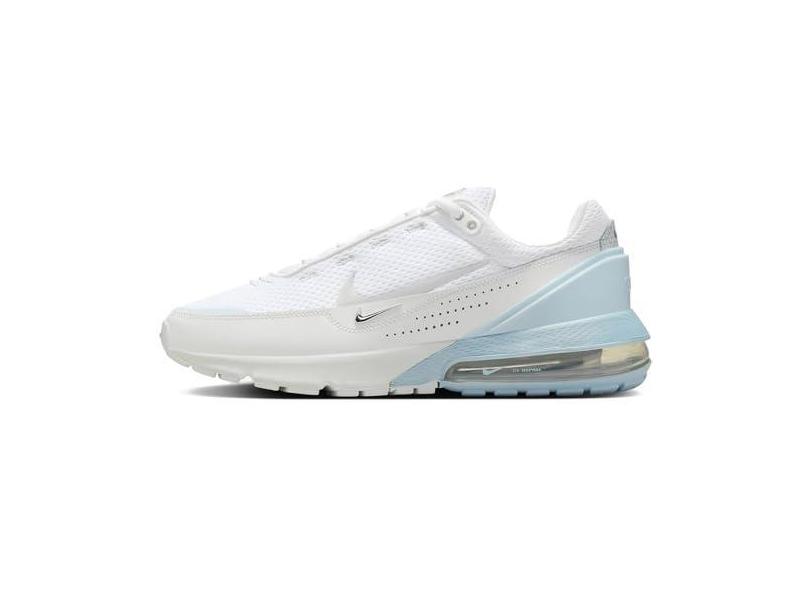 Nike Tênis masculino Air Max Pulse (FZ4142-025, pó de fóton/azul claro/branco/prata metálico), Pó de fóton/azul claro/branco/prata metálica, 39