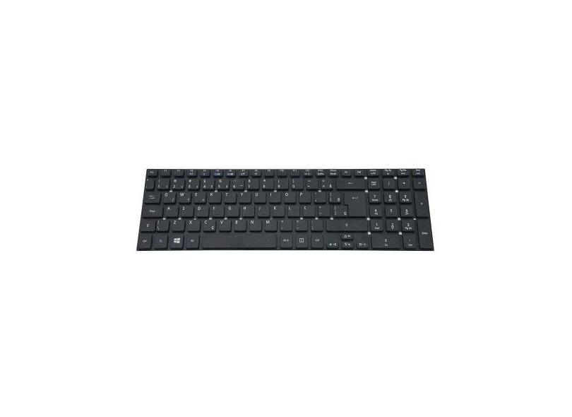 Teclado para Notebook bringIT compatível com Acer PK130N42A27 ABNT2, P