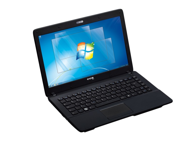 Notebook CCE Intel Atom D2500 2 GB 320 GB LED 14" Windows 7 Starter Edition M300S