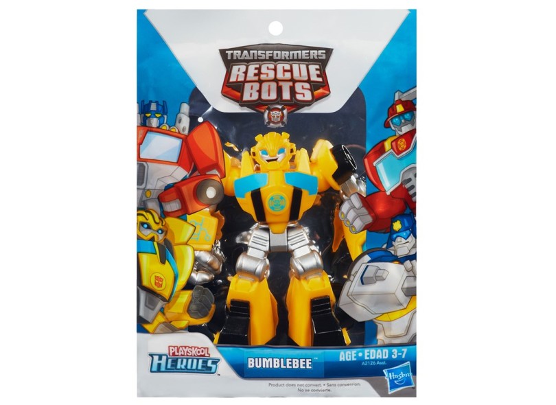 Boneco Bumblebee Transformers Rescue Bots A2126 - Hasbro