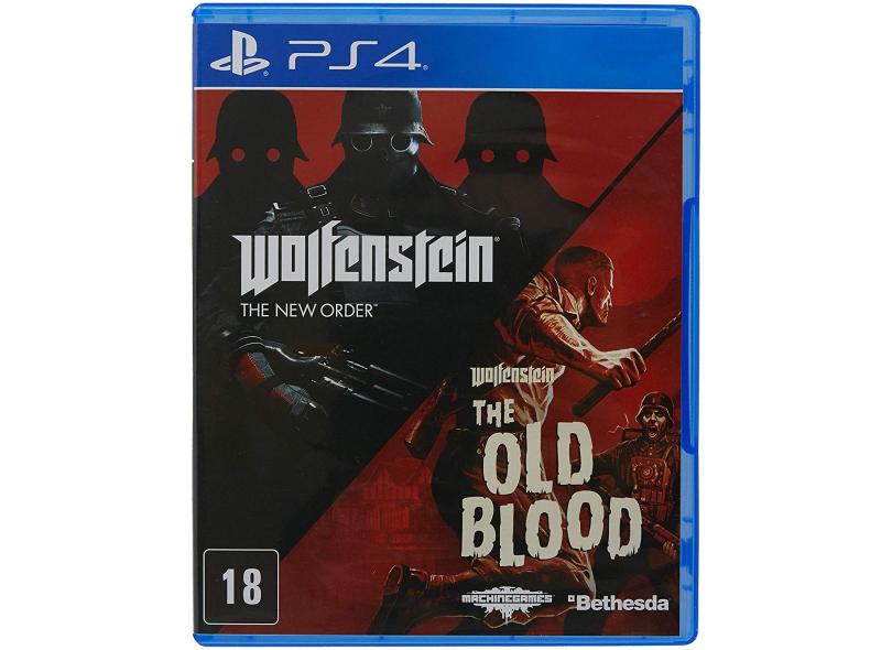 Jogo Wolfenstein: The Two Pack PS4 Bethesda