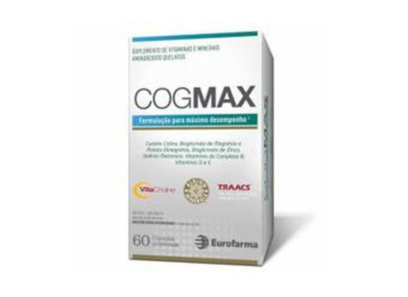 Cogmax Suplemento Vitamínico Com 60 Cápsulas - Eurofarma em Promoção é ...