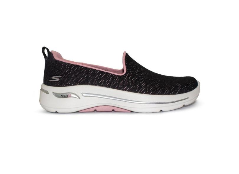 Tênis Skechers Feminino Go Walk Arch Fit - Ocean Reef Caminhada-Feminino