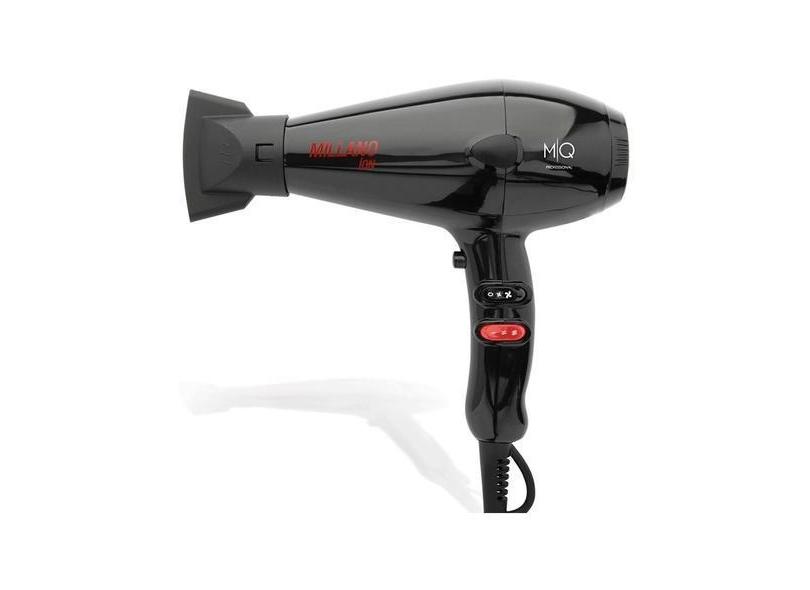 Secador De Cabelo Profissional Mq Millano Black 1900W - 127V