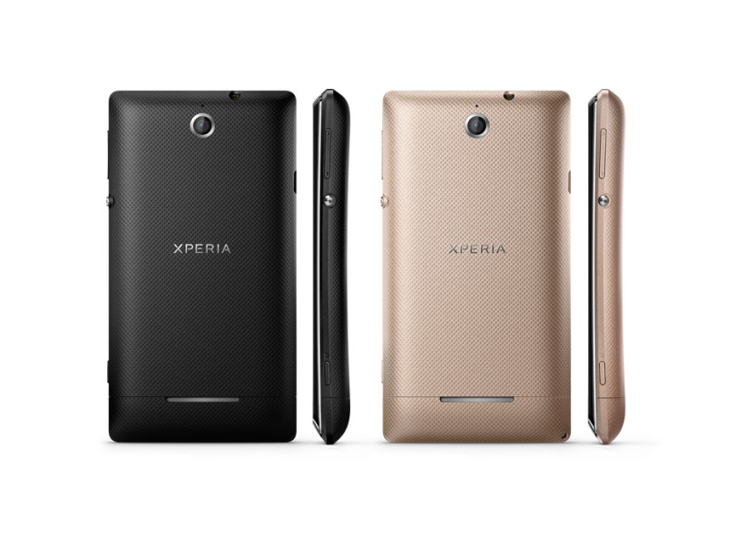 Smartphone Sony Xperia E Dual Câmera 3.2 Megapixels Desbloqueado 4 GB Android 4.0 (Ice Cream Sandwich) Wi-Fi