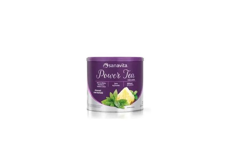 Power Tea Abacaxi Com Hortelã Lata 200g com o Melhor Preço é no Zoom