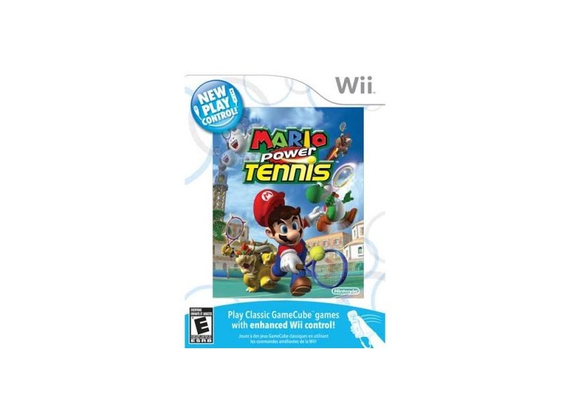 Jogo New Play Control! Mario Power Tennis Nintendo Wii