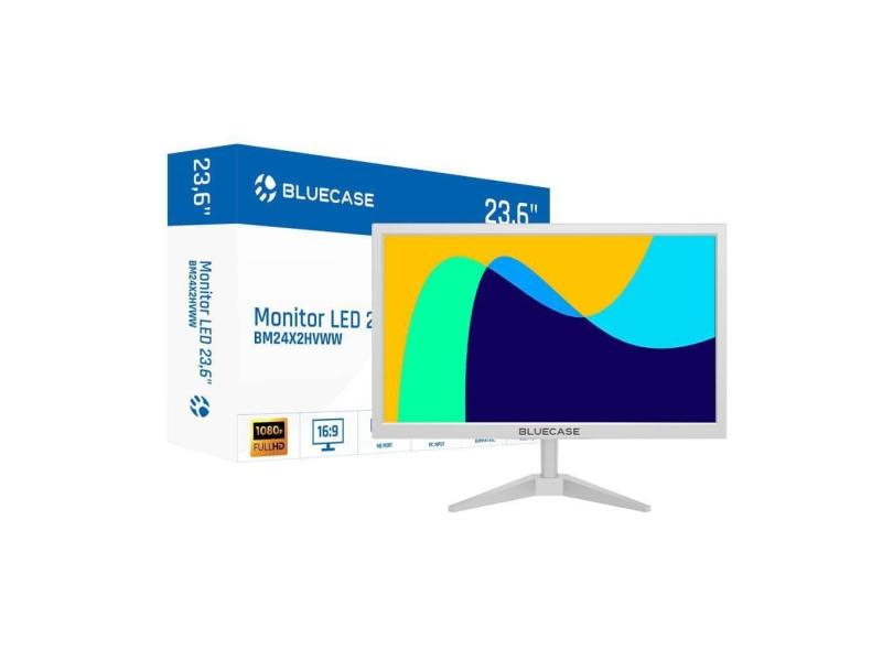 Monitor Bluecase Led Full Hd 23,6 Hdmi Branco - Bm24X2Hvww