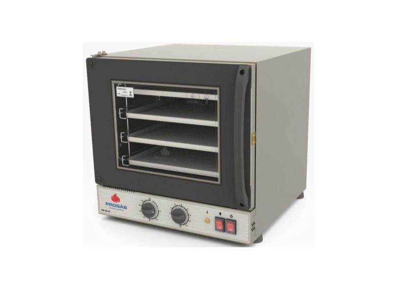 Forno Progás Turbo Elétrico 39 Litros 220V Preto
