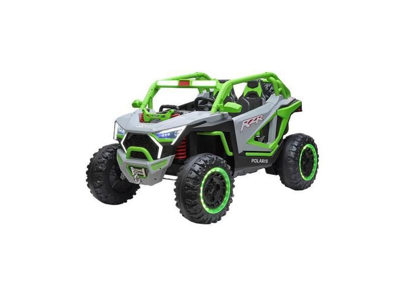 Carrinho carro elétrico infantil grande jipe off road 4x4 utv com cont