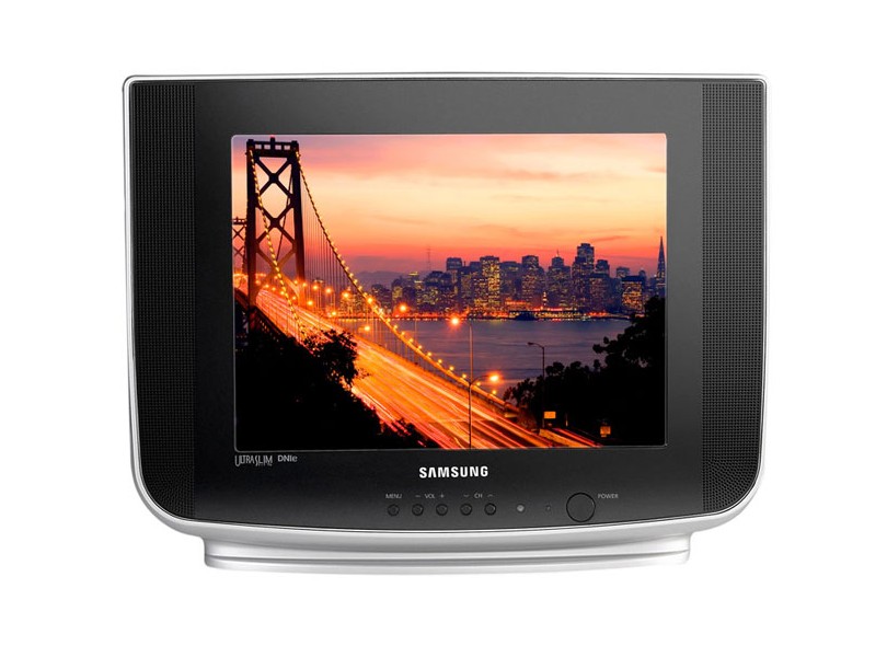 TV CRT Ultra Slim 14” Samsung, CL14C600, Digital Noise Reduction, Função DNlej