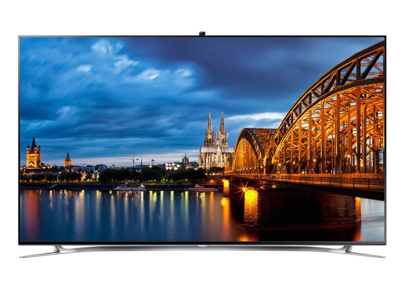 TV LED 65" Smart TV Samsung Série 8000 3D Full HD 4 HDMI UN65F8000