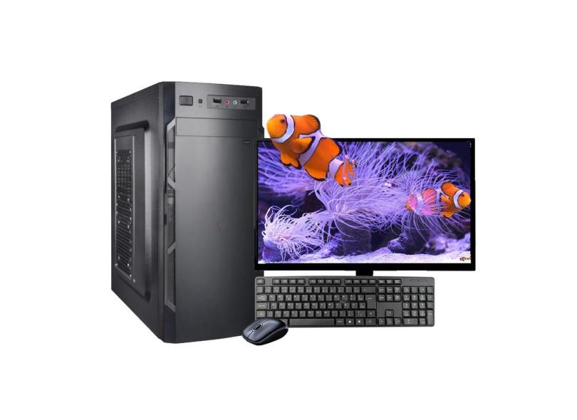 Computador Intel 8Gb Ram Hd500Gb Com Monitor 18,5 Wifi Wind