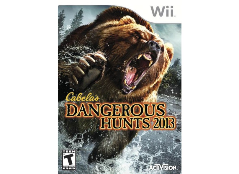 Jogo Cabela's Dangerous Hunts 2013 Activision Wii