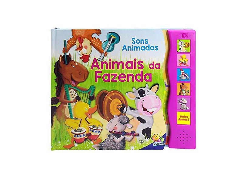 Sons Animados: Animais Da Fazenda - "little Pearl Books" - 9788537617854