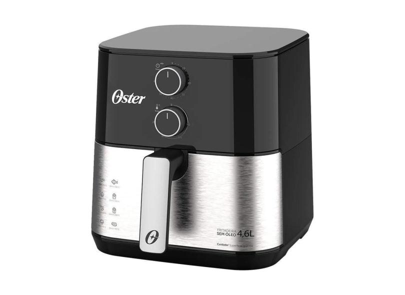 Fritadeira Eletrica Inox Compact Sem óleo 4,6 Litros 1500w Ofrt520 127v