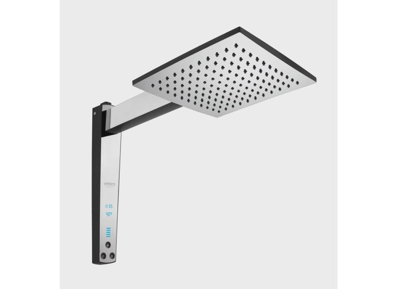 Chuveiro Acqua Century Digital Preto/Cromado 220V/7500W