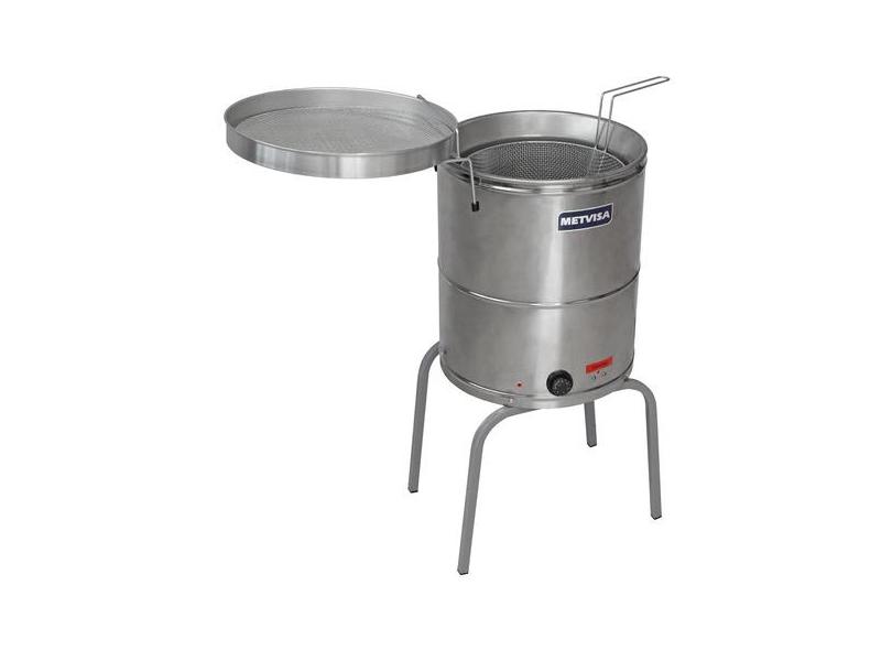 Fritadeira Elétrica Água E Óleo 27l Inox Metvisa Fie-20 220v Fritadeira Elétrica Água E Óleo 27L Inox Metvisa Fie-20 220V